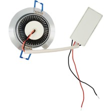 İmera 3 Watt LED Spot Trafolu Krom Kasa Beyaz Işık (Yce-N3) ( 2 Adet )