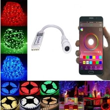 Tawitec Bluetooth Rgb Şerit LED Kontrol Modül Cihazı Telefon Üzerinnden Kontrol