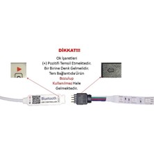 Tawitec Bluetooth Rgb Şerit LED Kontrol Modül Cihazı Telefon Üzerinnden Kontrol