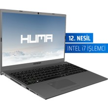 Monster HUMA H5 V4.2.10 Intel Core i7 1255U 32 GB RAM 1 TB SSD FreeDOS 15,6" FHD 120 Hz Taşınabilir Bilgisayar