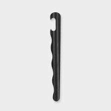 Craighill Ripple Tap Opener Vapor Black Dalgalı Metal Kapağı Paslanmaz Çelik Açacağı Siyah