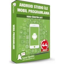 Sanal Öğretim Android Studio ile Mobil Programlama Video Ders Eğitim Seti