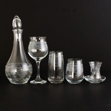 Paşabahçe  Alya 12 Kişilik 61 Parça Dekorlu İçecek Takımı