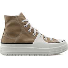 Converse Chuck Taylor All Star Construct Kadın Günlük Ayakkabı A03876C Krem