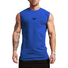 Ghassy Co. Erkek Nem Emici Hızlı Kuruma Atletik Teknik Performans Sporcu Sıfır Kol T-Shirt