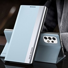 Cool-M Folio Flip Manyetik Emilim Anti-Çizgiye Dökme Şok Geçirmez Pu Deri Stand Samsung Galaxy A73 5g Için (Yurt Dışından)