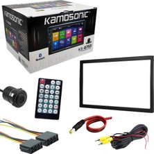 Ayithalat KAMOSONIC KS-G753 DOUBLE TEYP 7" 4X45W MİRRORLİNK BT/USB/SD/FM/AUX KAMERALI