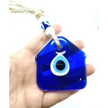 Helis Yeni Ev Hediyesi Cam Nazarlık Duvar Dekoru Hediyelik Aksesuar