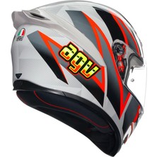Agv K1 S Blipper Grey Red Kapalı Kask