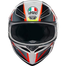 Agv K1 S Blipper Grey Red Kapalı Kask