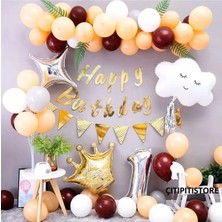 Çıtı Pıtı Store Lüks 1 Yaş Balon Set