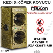 Teknopest TP-150 Sabit Tip Ultrasonik Kedi Kovucu ve Köpek Kovucu Elektronik Cihaz Uyarır ve Uzaklaştırır