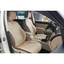 Kırcalı Toyota Corolla Yeni Nesil Koltuk Koruyucu 2008-2012 Ön-Arka Kılıf Minder Bej