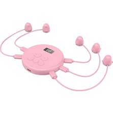 Dogula Profesyonel Otomatik Telefon Ekranı Tapper Sessiz Alışveriş Için Taşınabilir Deal 5 Heads Pink (Yurt Dışından)