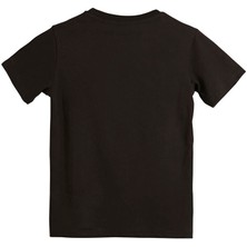Bear Tee Kids Siyah T-Shirt Çocuk Tişört