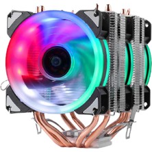 Lovıver Amd - Dual Tower 3 Fan Için Cpu Soğutucu Tek/çift Soğutma LED 1/2/3 9cm Fan (Yurt Dışından)