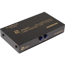 Lovıver 2 Port VGA Anahtarı Video Kılavuzu Anahtarlayıcı Kutu 2 x 1 Seçici 2 Pc 1 Out (Yurt Dışından)