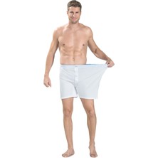 Jiber Erkek Pamuklu Büyük Beden Karışık Renkli Boxer 183 - 6 Adet