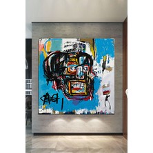 Morfil Sanat Atölyesi After Jean Michel Basquiat Untitled Kanvas Tablo