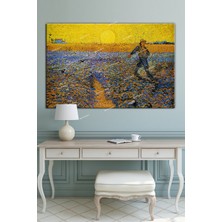 Morfil Sanat Atölyesi Vincent Van Gogh Ekim The Sower Kanvas Tablo