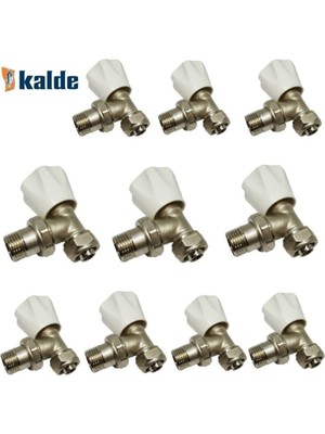 Kalde Pex Köşe Radyatör Vanası ( 10 Adettir )