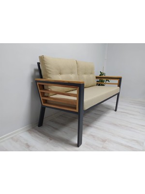 Mobilya Bazarı Papatya Bahçe Mobilyası (Salon, Balkon, Cafe Ofis) Ikili Koltuk