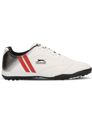 Slazenger MARK KRP IN Erkek Çocuk Halı Saha Beyaz / Siyah Futbol Ayakkabısı