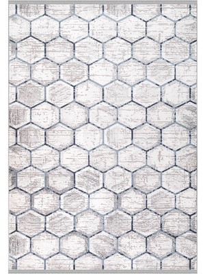 İpek Halı Yolluk Halısı Modern 100X200 Anisa 15958 Mavi