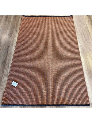 Hoom Rugs Mirel 7310 Terra Kaymaz Pamuklu Dekoratif Kilim