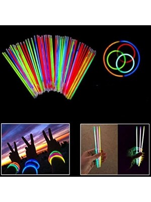 Glow Stick Fosforlu Neon Çubuk 15 Adet