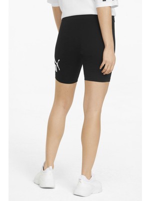 Puma Ess 7" Logo Short Legging Siyah Kadın Tayt