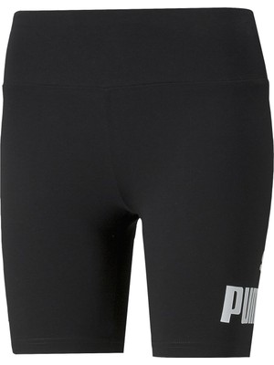 Puma Ess 7" Logo Short Legging Siyah Kadın Tayt