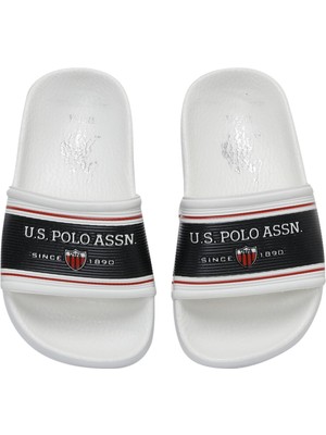 U.S. Polo Assn. Rugby 3fx Beyaz Erkek Çocuk Terlik