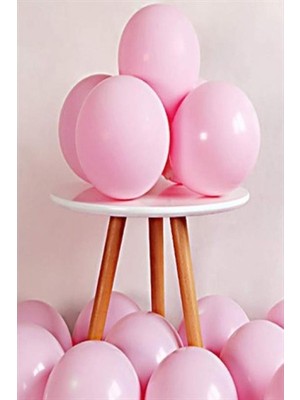 Kidspartim 100 Lü Makaron Pembe Balon 12 Inç