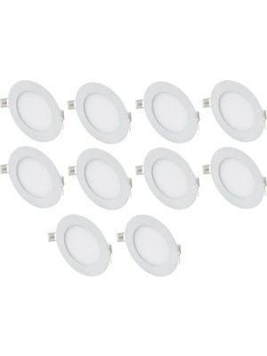 Cata 10 Adet 15 Watt Slim LED Panel Beyaz Işık Metal Kasa