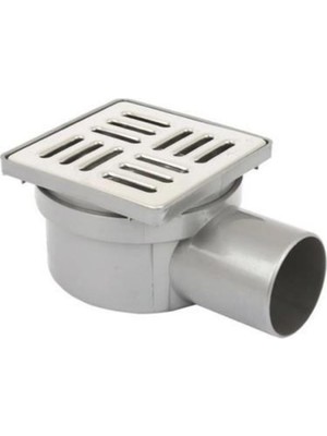 Sukar Yer sifonu 10X10 50LIK Yandan Plastik Çerçeve 1041-0305022-10