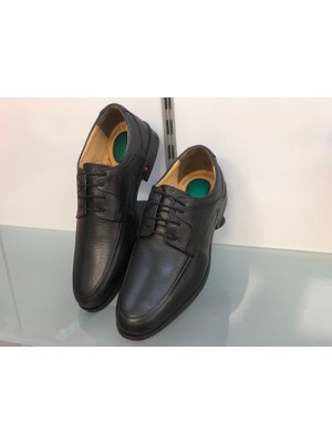 KAFKASLAR AYAKKABI Tam Ortopedik Yumuşak Hakiki Deri Klasik Model Hafif Taban Erkek Baba Ayakkabısı