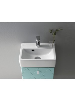 Turkuaz Seramik Turkuaz Cerastyle (Mini) 28X37.5 Mobilya Dolap Uyumlu Lavabo