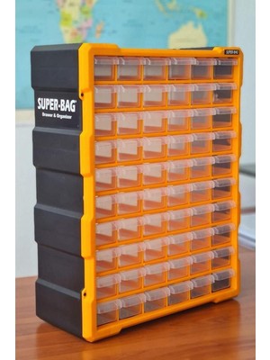 Super-Bag Superbag 60'lı Büyük Monoblok Çekmece Seti ASR-6000