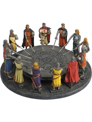 Veronese Kral Arthur Yuvarlak Masa Şovalyeleri Figürü 30CM
