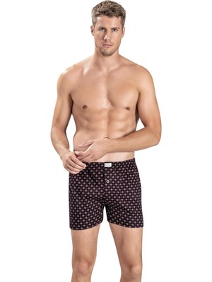 Jiber Erkek Baskılı Karışık Renk Boxer 130 - 3 Adet