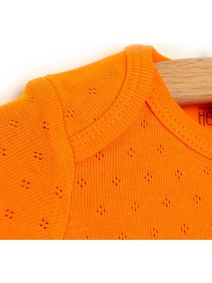 Hello Baby Hellobaby Jakarlı Kısa Kol Body Unisex