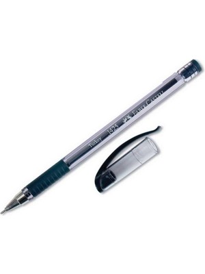 Faber-Castell 10'lu Mavi 1425 İğne Uçlu Tükenmez Kalem Siyah 0.7 mm Ergonomik Tutuş ile Rahat Yazım