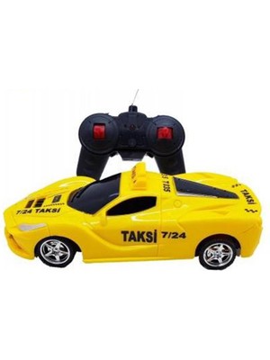 Duman Uzaktan Kumandalı Pilli Hızlı Taksi 1:24 Full Fonksiyon