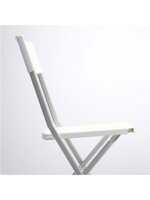 EC Shop Ikea Gunde Katlanabilir Sandalye, Beyaz