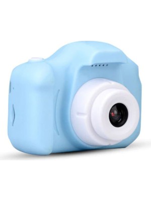 Blue Inter Mini 1080P Çocuklar Için Dijital Fotoğraf Makinesi