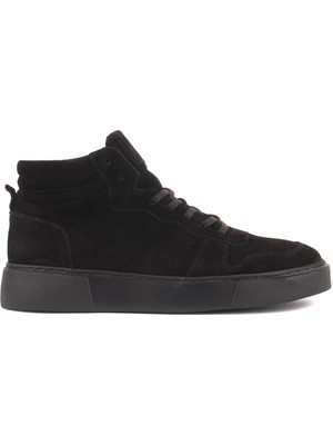 Saillaker’s Sail Lakers - Siyah Süet Bağcıklı Erkek Bot