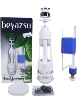 Beyazsu Klozet Basmalı Su Tasarruflu Contalı Rezervuar Iç Ta Iç Takım