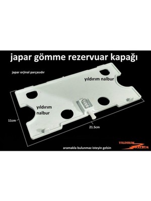 Çeşitli Gövde Kapağı Buton Arkası Kapak Japar Gömme Rezervuar