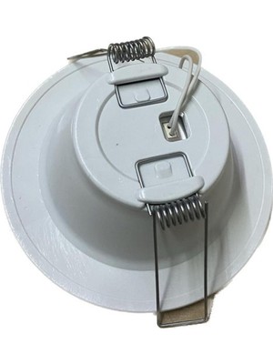 Mutech 10 Adet 6 Watt / 6W LED Spot Lamba Beyaz Kasa + Beyaz Işık 1 Yıl Güvenceli